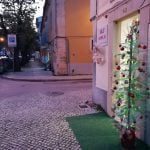Árvores de Natal com produtos reciclados na rua dos Arcos (c/ fotos) IMG 20191205 172209