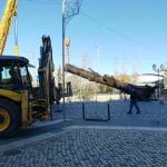 Tronco de grandes dimensões retirado do rio Nabão (c/ vídeos e fotos) IMG 20191227 143427