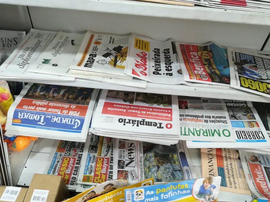 Capas dos jornais locais e regionais imprensa jornais IMG 20191129 103321