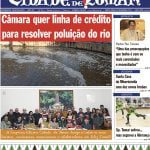 Capas dos jornais locais e regionais j 4411g