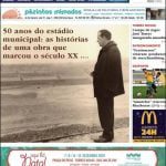 Capas dos jornais locais e regionais j o t Sem Titulo