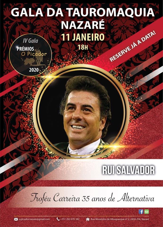 Rui Salvador recebe troféu carreira pelos 35 anos de alternativa 11 1 9 4333096692803960832 n