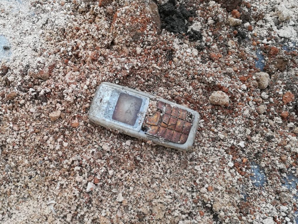 Achado “arqueológico” no centro histórico de Tomar IMG 20200106 135035