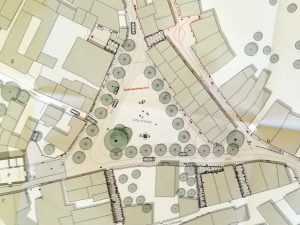 Já se sabe qual a empresa que vai arranjar o largo de Cem Soldos cem soldos largo IMG 20191230 113755 Copia
