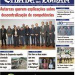 Capas dos jornais locais e regionais j 4417g