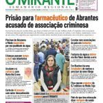Capas dos jornais locais e regionais j o m original 1