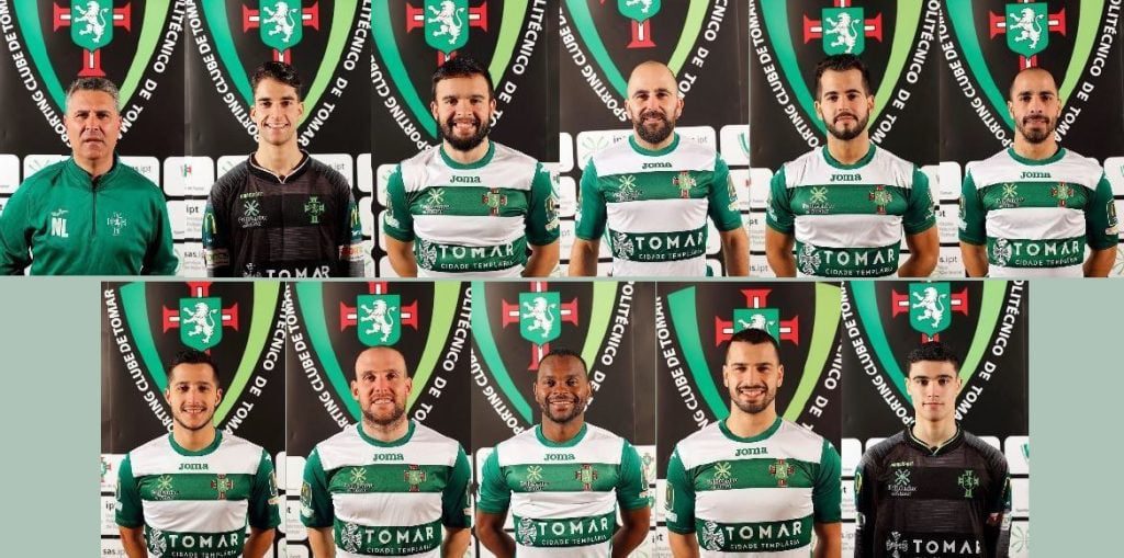 Sp. Tomar soma e segue rumo à subida de divisão sp. tomar cromos
