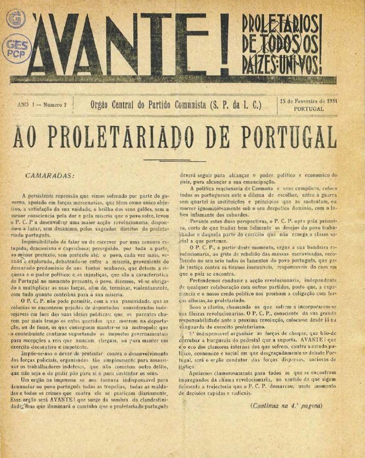 PCP comemora 89 anos do jornal Avante em Tomar avante 6097114 4075171558648184832 n 1