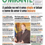 Capas dos jornais locais e regionais j o m original