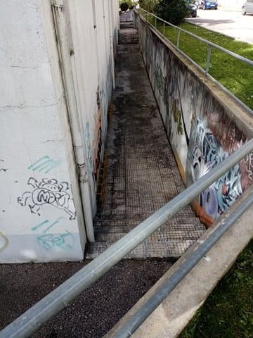 Lixo atrás do pavilhão da Nabância já foi limpo nabancia pavilh 76 8324872145616240640 n