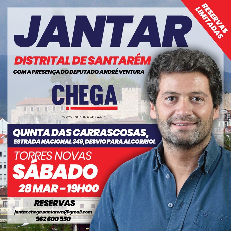 Chega promove jantar com André Ventura em Torres Novas 28 3 37635241 5868325824976912384 o