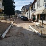 Estacionamento na zona da Saboaria reduzido a metade varzea grande obras IMG 20200309 150142