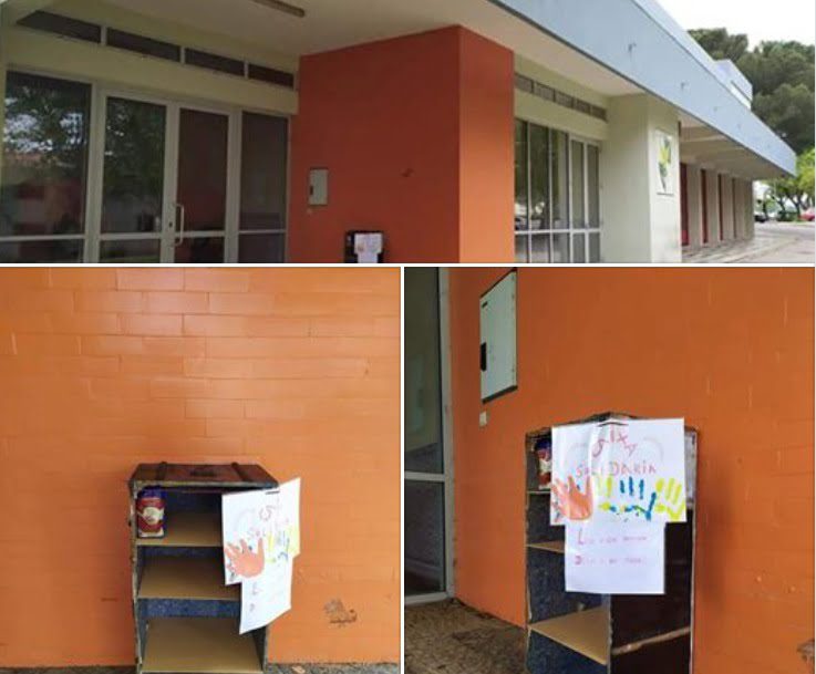 Caixa solidária colocada no quartel dos bombeiros caixa solidaria bombeiros 489053208576 n