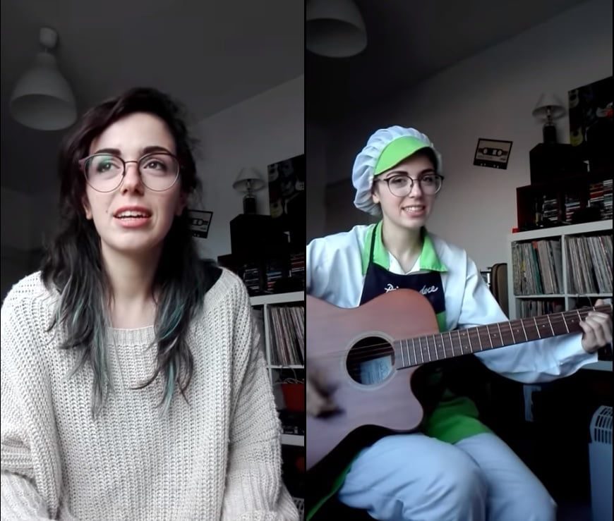 Funcionária do Pingo Doce de Tomar lança música em tempo de quarentena diana