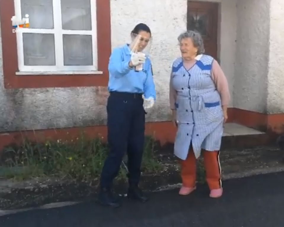 GNR de Torres Novas ajuda idosos a rever familiares gnr tor novas
