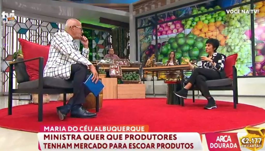 Abrantes: ex-presidente da câmara volta a cozinhar na televisão TVI abrant