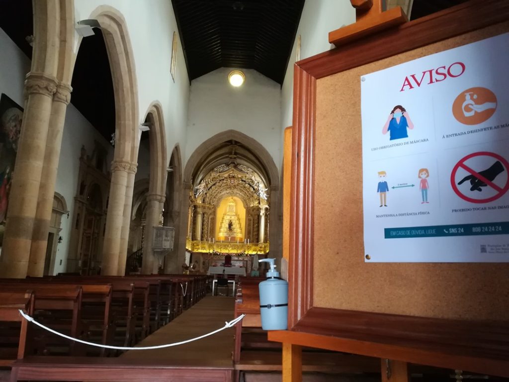 Missas com igrejas abertas a partir deste sábado igreja covid IMG 20200516 145309