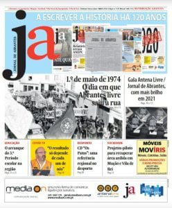 Capas dos jornais locais e regionais j a