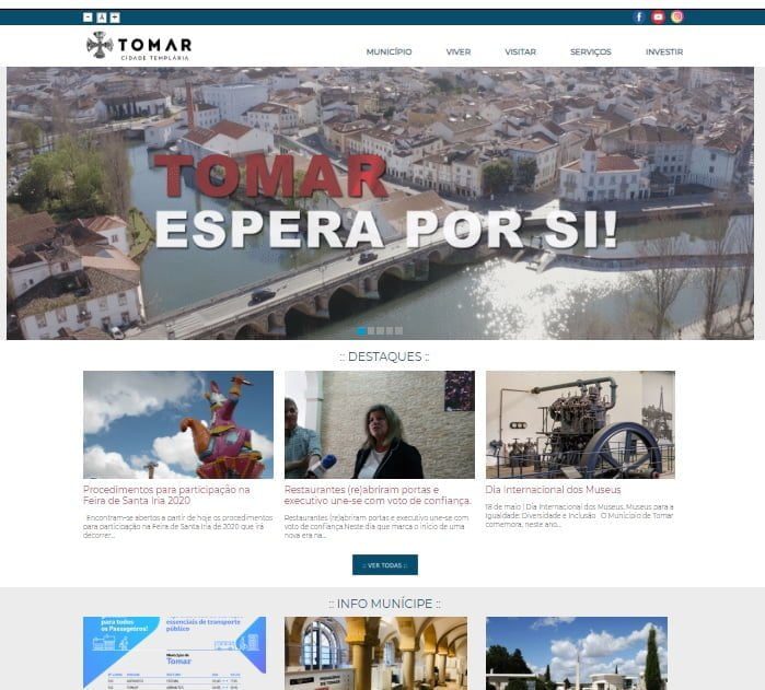 Câmara: novo site, a mesma (falta de) informação site cmt