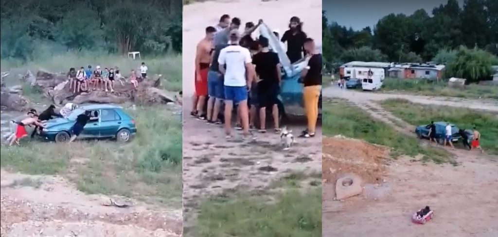 Acrobacias com carros no Flecheiro (c/ vídeo) tuning flecheiro