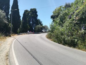 Ciclista ferido em colisão na curva dos Marcos acidente curva marcos algarvias IMG 20200621 132131