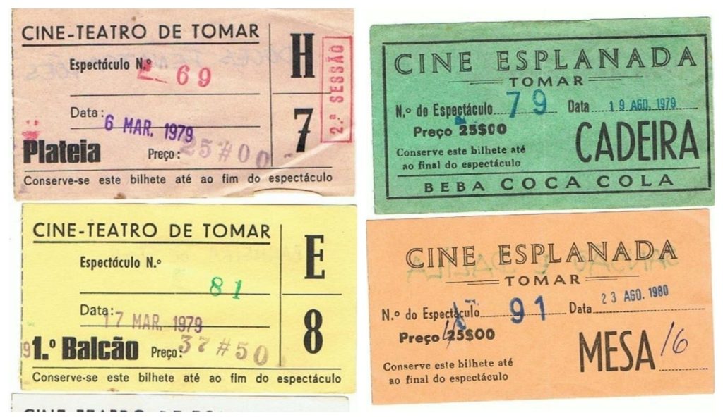 bilhetes cinema 67