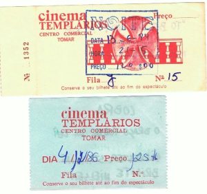 bilhetes cinema Jose Martins