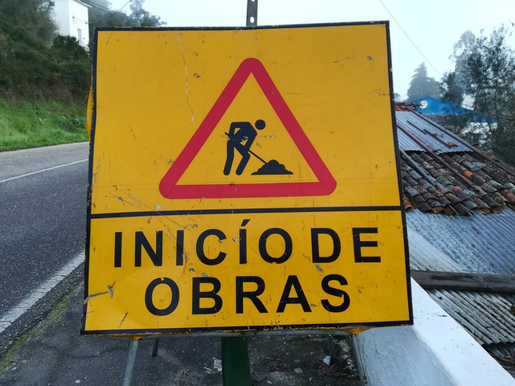 Torres Novas: câmara admite pessoal para obras ecovia ciclovia prado obras sinal IMG 20200209 081834