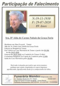 Necrologia alda faria 1