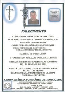 Necrologia edgar lopes