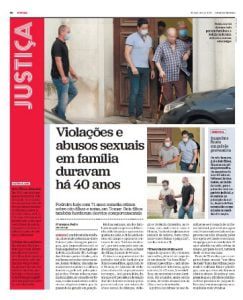 Caso chocante de violações e abusos sexuais em Tomar j jn 56789