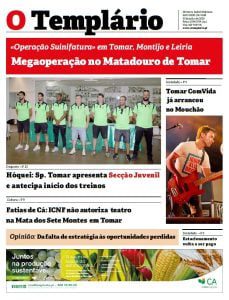Capas dos jornais locais e regionais j o t