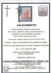 Necrologia pedro duarte