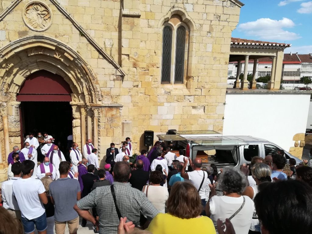 funeral igreja santa maria olival IMG 20200821 162435