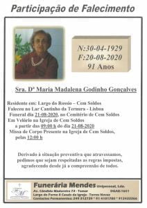 Necrologia maria goncalves