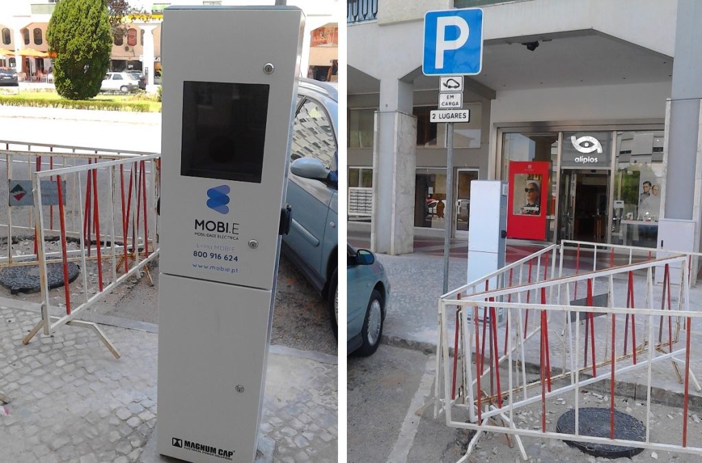 Posto de carregamento de veículos elétricos: obras paradas há meses Posto de carregamento de veiculos eletricosIMG 8920200727 130035