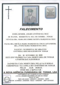Necrologia amaro cruz