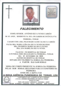 Necrologia antonio carrao 1