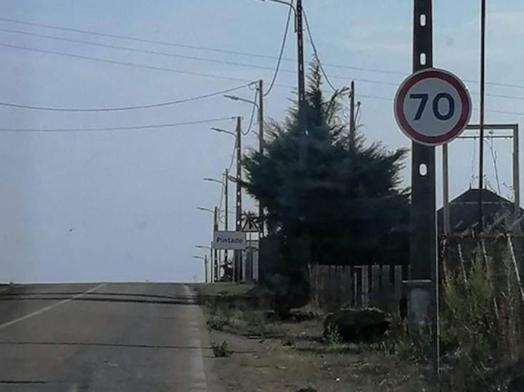 Em Carvalhos de Figueiredo e no Pintado o limite de velocidade é de 50 km/h ou de 70 km/h? estrada 6023 5110745164086960441 n