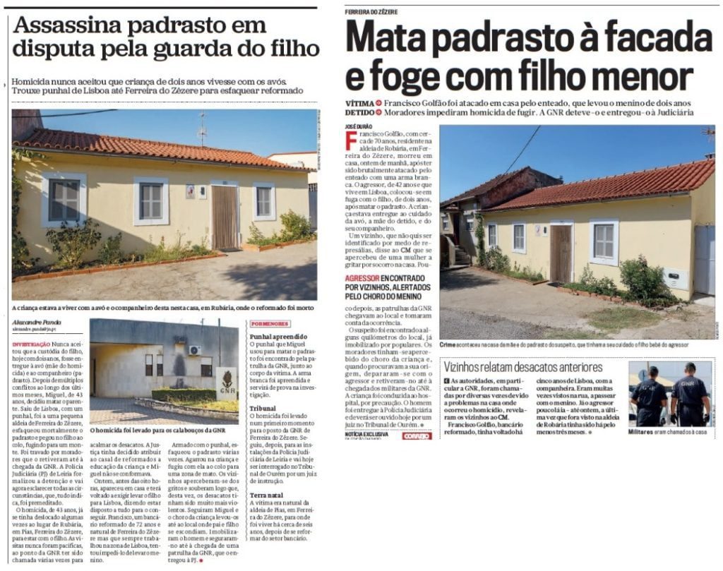 Imprensa destaca crime em Ferreira do Zêzere fz crime 3