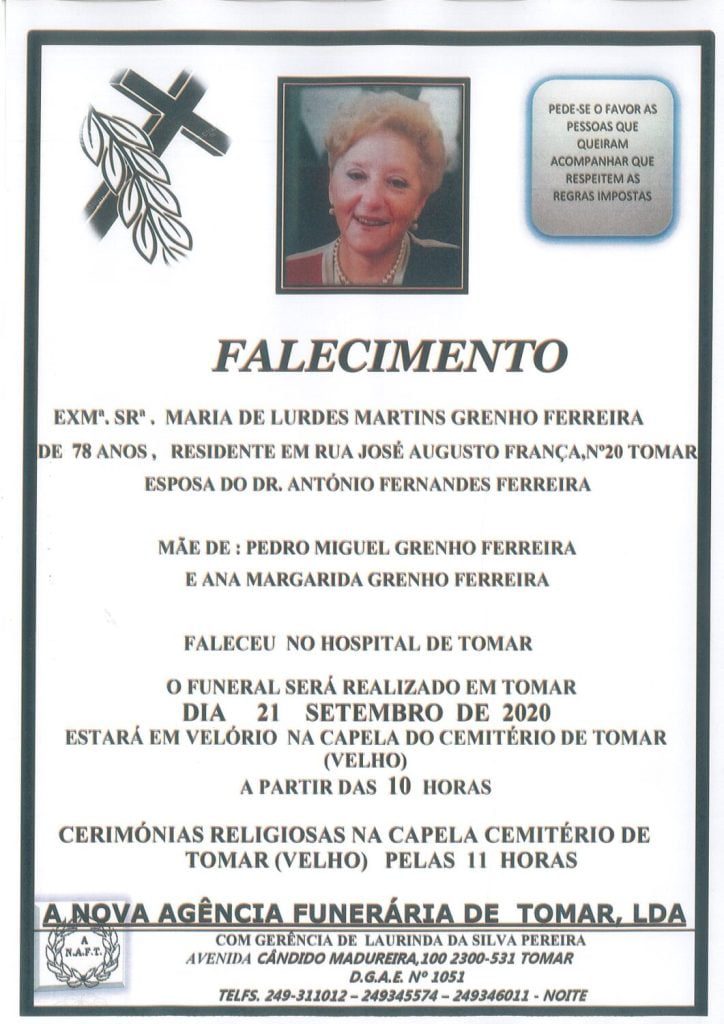 maria de lurdes ferreira