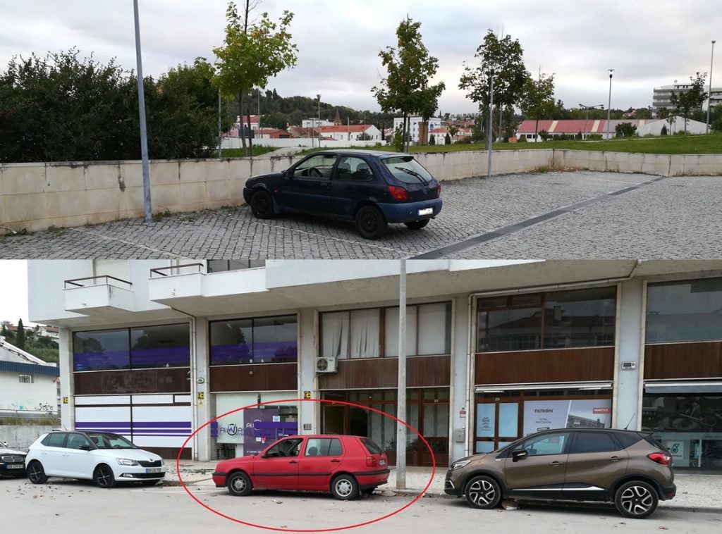 carros abandonados