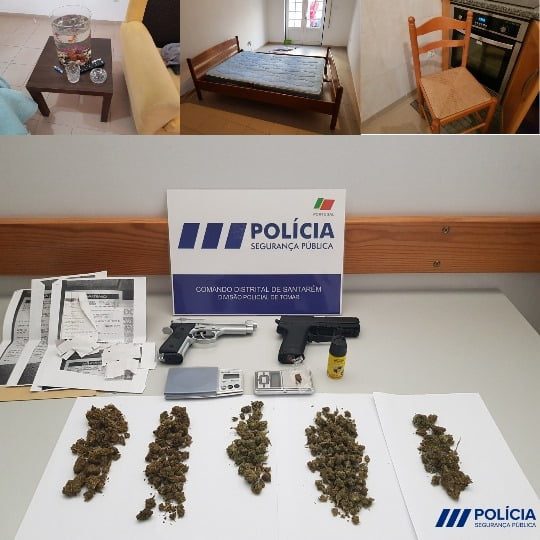 PSP de Tomar detém casal e apreende droga drog 5597511150017621827 n