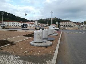Várzea Grande já tem candeeiros, árvores e passeios varzea grande IMG 20201003 085524