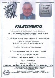 Necrologia jose monteiro