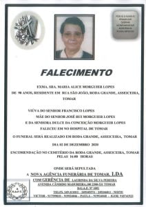 Necrologia maria lopes
