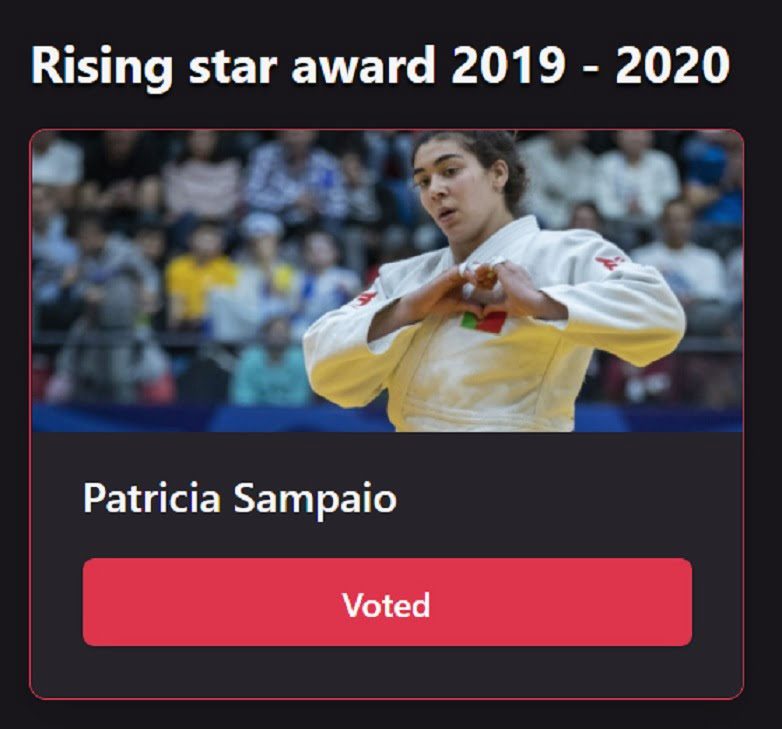 Vamos votar na Patrícia, uma “estrela em ascensão” patricia sampaio