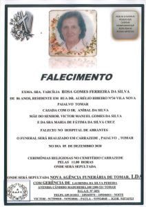 Necrologia tarcilia silva