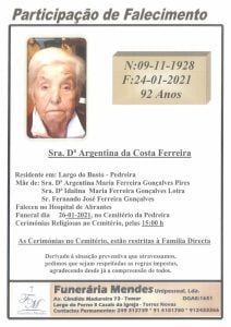 Necrologia argentina ferreira