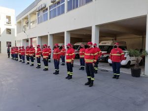Novo comandante quer mais e melhores bombeiros e equipamentos (c/ audio) bombeiros de Tomar IMG 20210102 110156